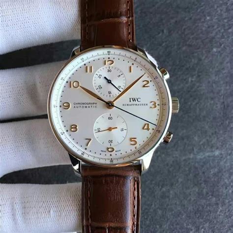 iwc portuguese chronograph classic replica|iwc portugieser chronograph automatic price.